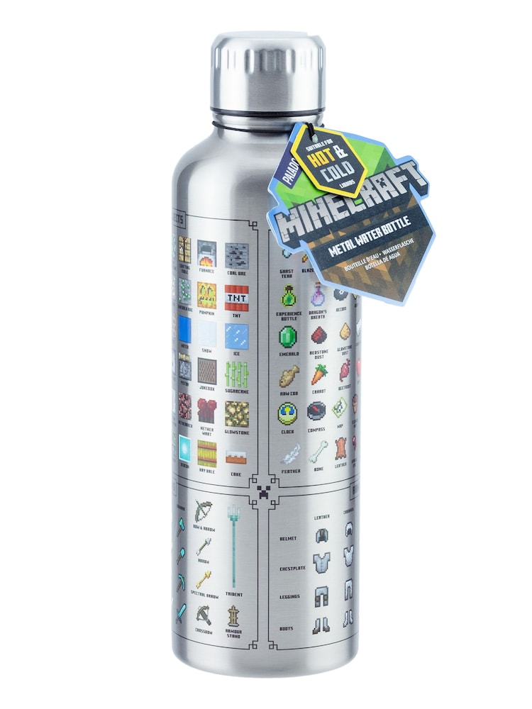 Minecraft Metal Water Bottle - Image 4 of 4