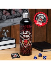 Stranger Things Hellfire Club Metal Water Bottle - Image 1 of 2