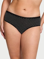 Victoria's Secret Black Dots Hipster Knickers - Image 1 of 3