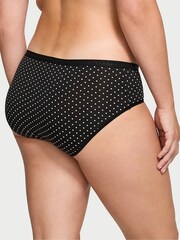Victoria's Secret Black Dots Hipster Knickers - Image 2 of 3