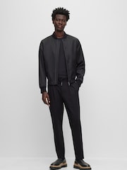 BOSS Black 100% Cotton Jersey Signature Stripe T-Shirt - Image 3 of 5