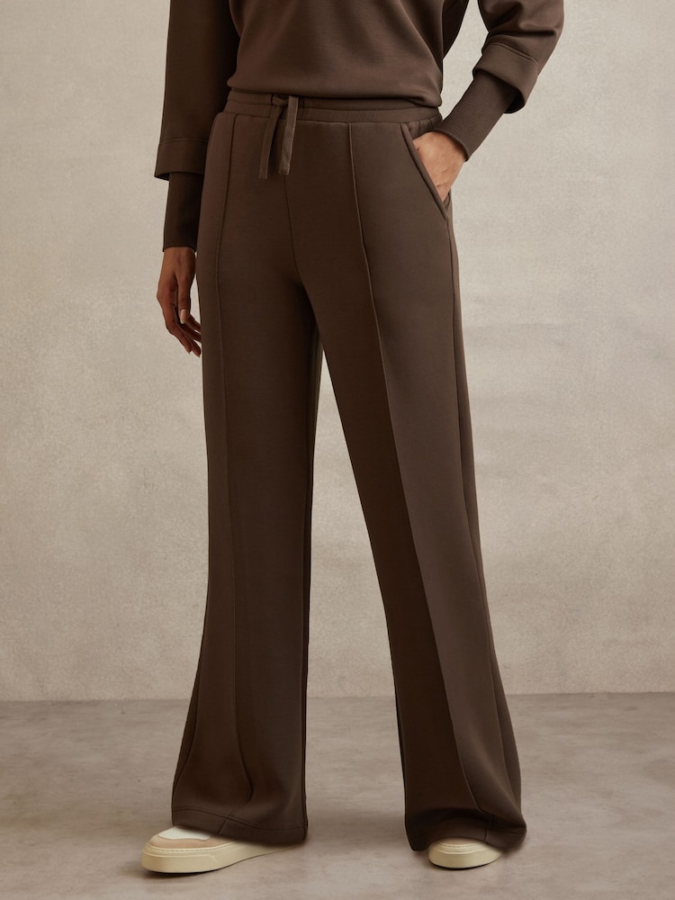 Reiss - Bernie - Joggingbroek met wijde pijpen - Image 4 of 6