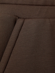 Reiss Chocolate Bernie Wide Leg Joggers - Image 6 of 6