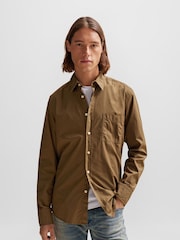 BOSS Green Regular Fit 100% Cotton Poplin Shirt - Image 1 of 6