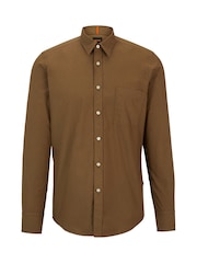 BOSS Green Regular Fit 100% Cotton Poplin Shirt - Image 6 of 6