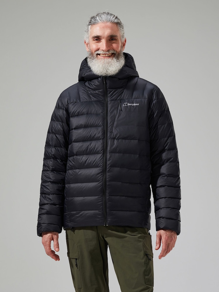 Berghaus Black Silksworth Mens Hooded Down Insulated Jacket - Image 1 of 6