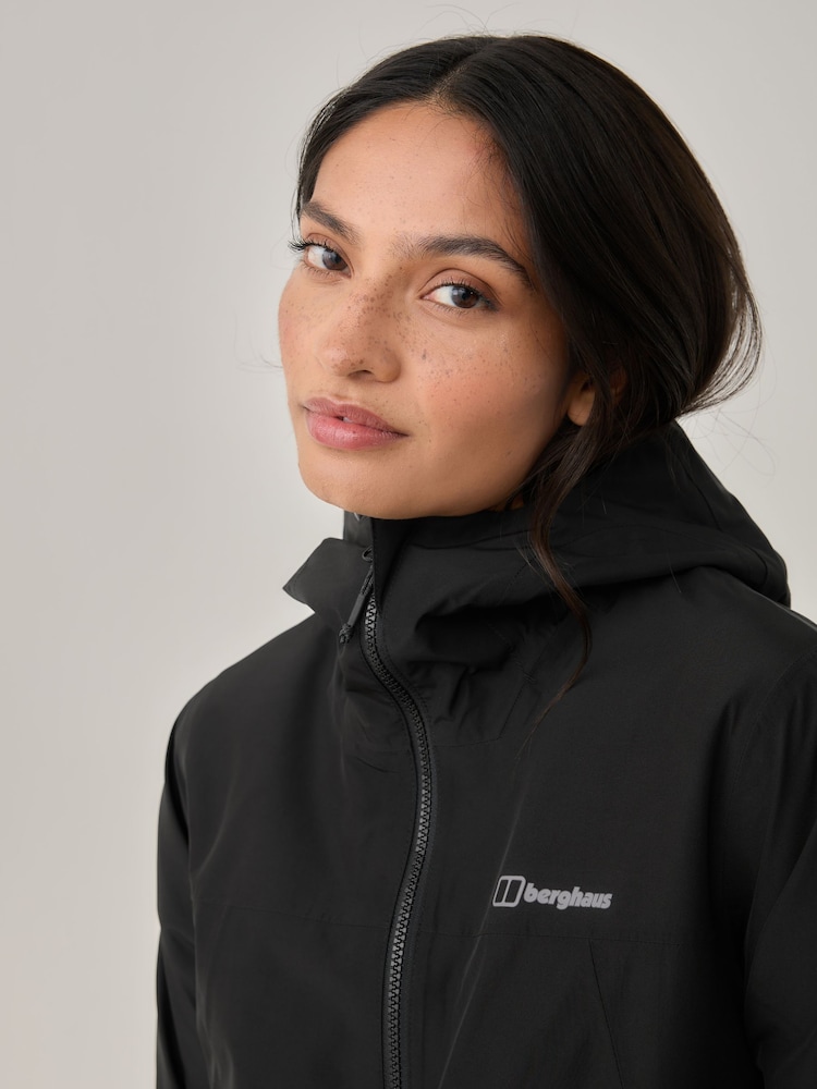 Berghaus Black Womens Deluge Pro 3.0 Waterproof Jacket - Image 5 of 11