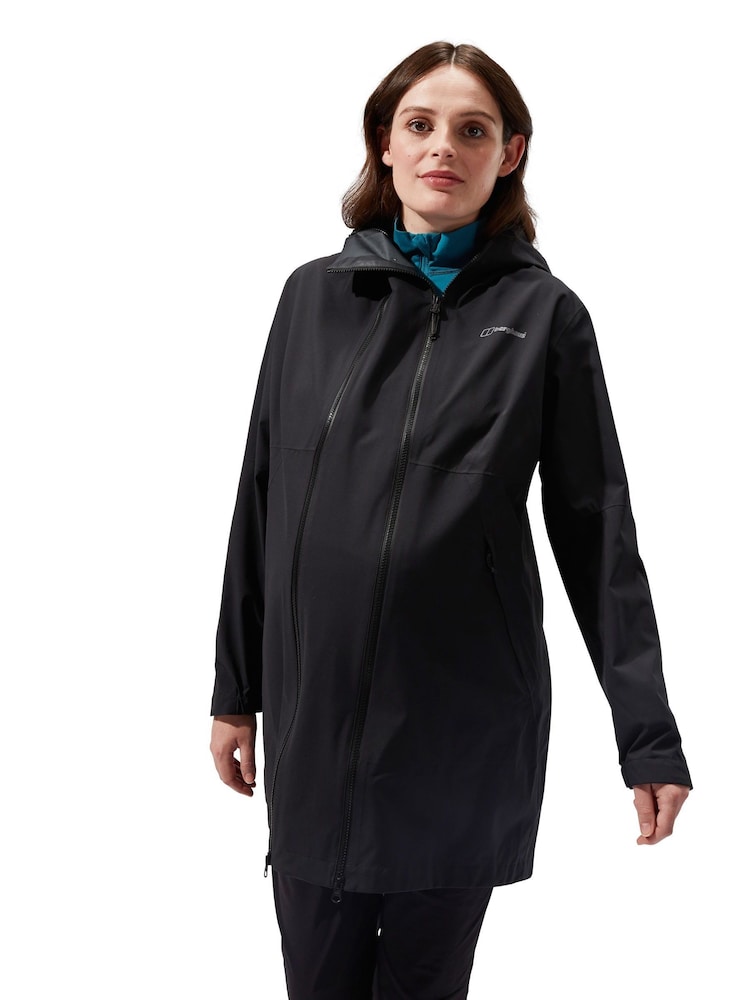 Berghaus Black Annaside Maternity Womens Waterproof 2 In 1 Jacket - Image 1 of 19 Berghaus Black Annaside Maternity Womens Waterproof 2 In 1 Jacket - Image 1 of 19