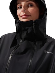 Berghaus Black Annaside Maternity Womens Waterproof 2 In 1 Jacket - Image 6 of 19