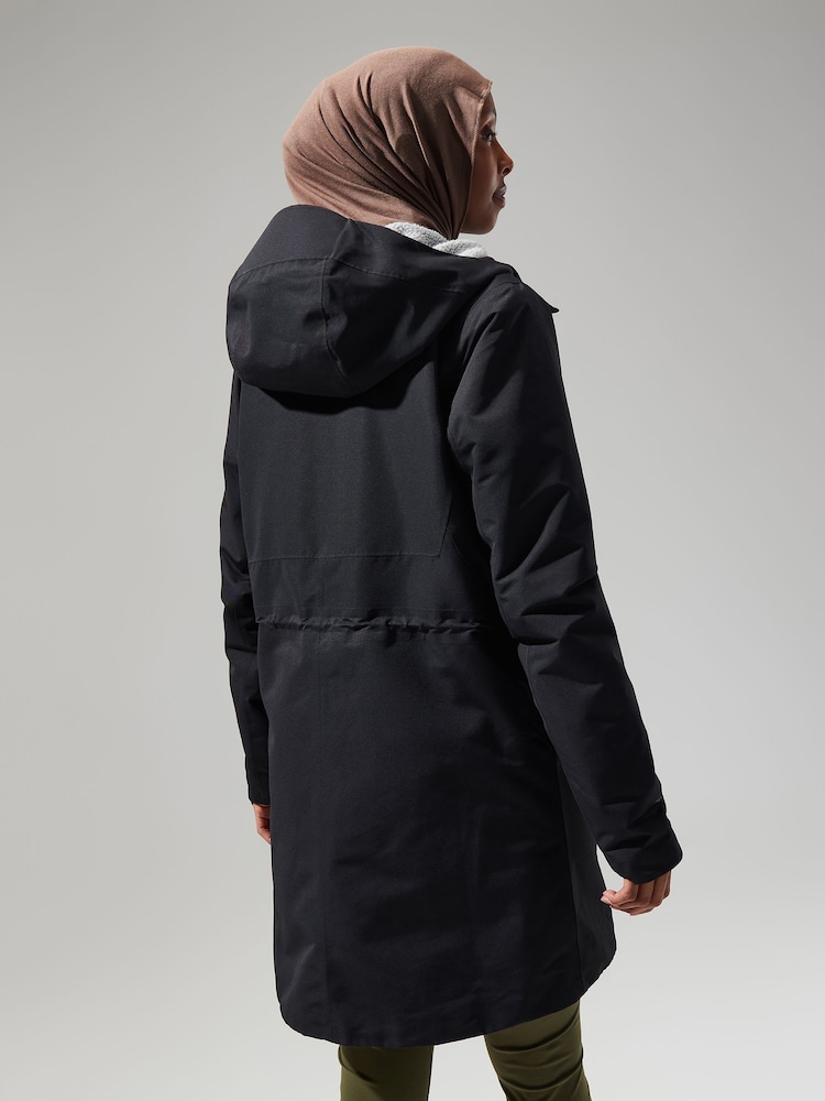 Berghaus Black Womens Foxghyll Hooded Waterproof Parka - Image 2 of 6