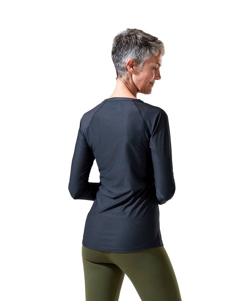 Berghaus Black 24/7 Womens Crew Long Sleeve Tech T-Shirt - Image 2 of 15