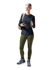 Berghaus Black 24/7 Womens Crew Long Sleeve Tech T-Shirt - Image 5 of 15