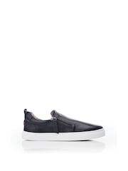 Moda in Pelle Bradly Slip-On Side Zip Trainers - Image 1 of 3