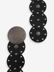 Black Low Slung Disc Belt - Image 5 of 5
