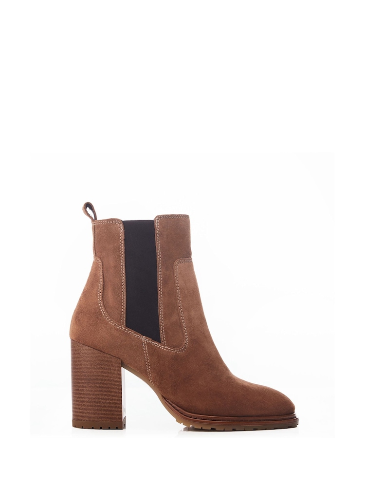 Moda in Pelle Kayari Block Heel Ankle Boots - Image 1 of 4 Moda in Pelle Kayari Block Heel Ankle Boots - Image 1 of 4