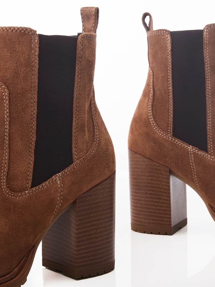Moda in Pelle Kayari Block Heel Ankle Boots - Image 4 of 4 Moda in Pelle Kayari Block Heel Ankle Boots - Image 4 of 4