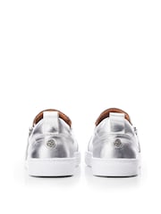 Moda in Pelle Bradly Slip-On Side Zip Trainers - Image 3 of 4
