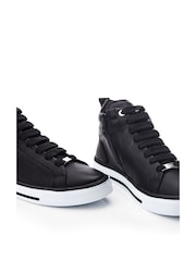 Moda in Pelle Blaize High Top Lace up Trainers - Image 4 of 4