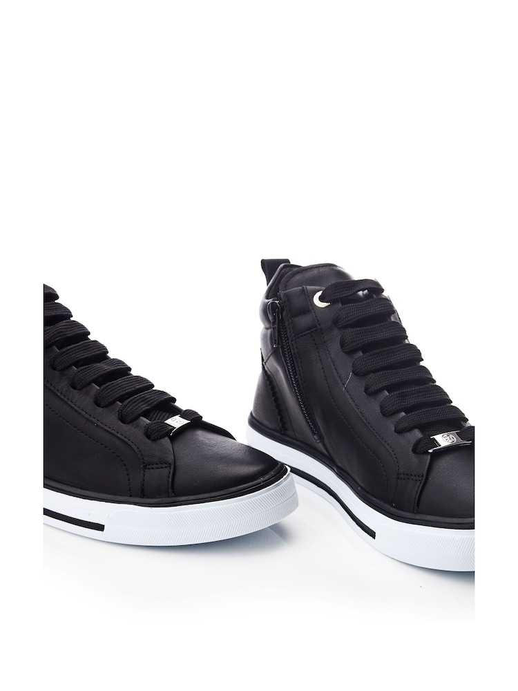 Moda in Pelle Blaize High Top Lace up Trainers - Image 4 of 4
