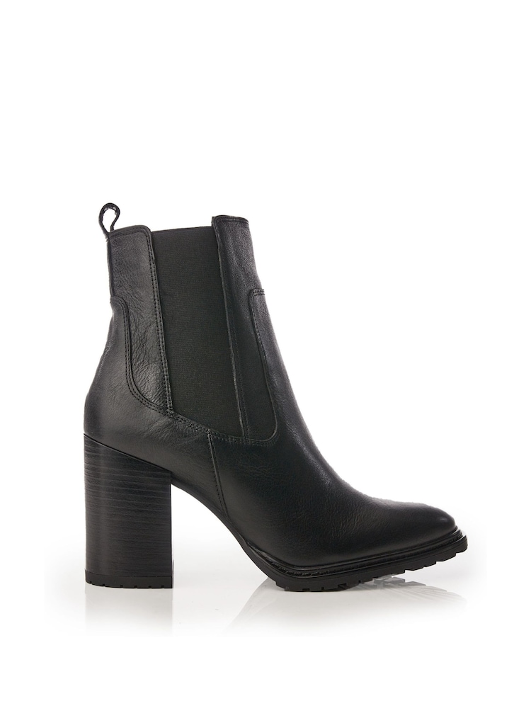Moda in Pelle Kayari Block Heel Ankle Boots - Image 1 of 4