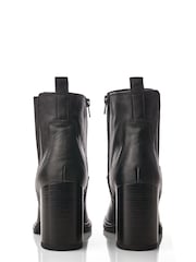 Moda in Pelle Kayari Block Heel Ankle Boots - Image 3 of 4