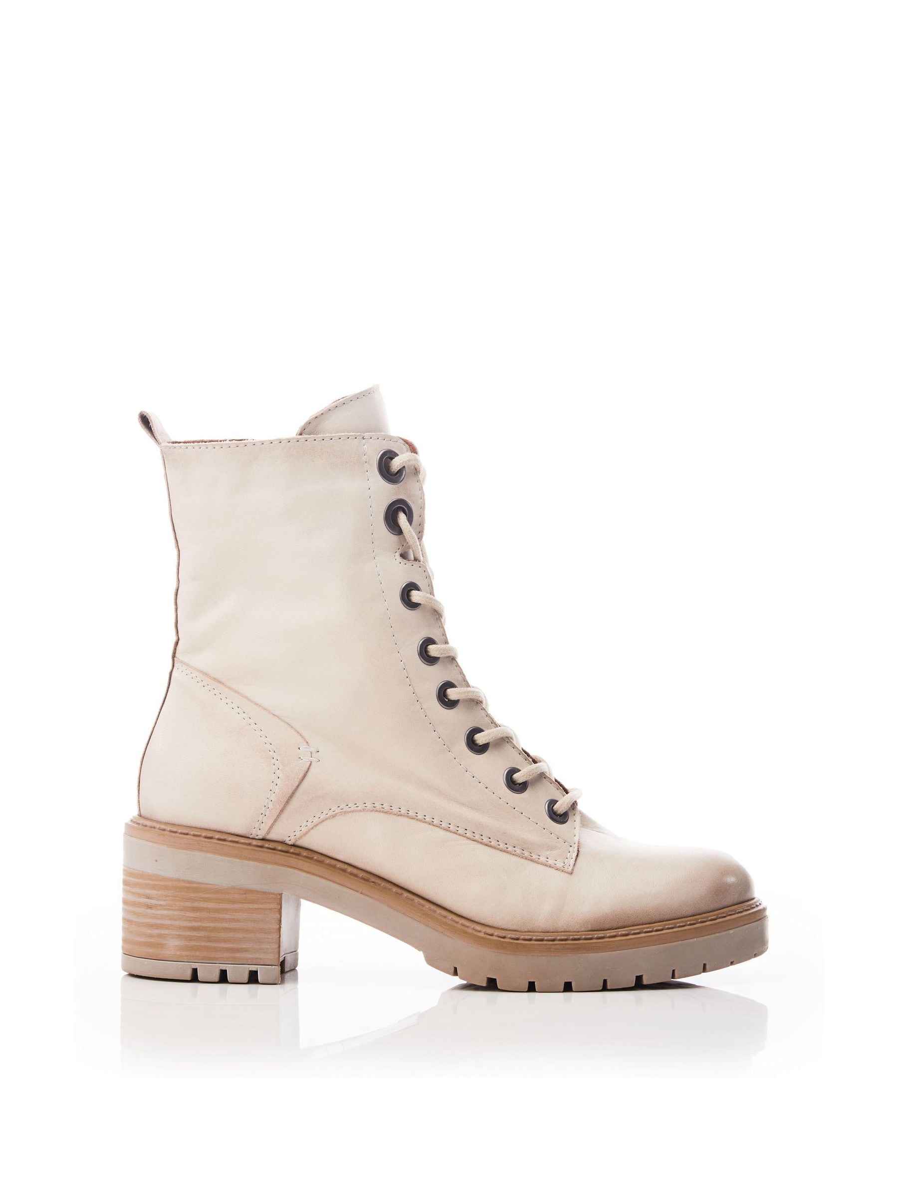 Buy Moda in Pelle Grey Bellzie Lace Up Leather Ankle Boots from the Next UK online shop