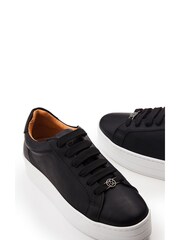 Moda in Pelle Boxy Slab Unit Plain Lace Up White Trainers - Image 3 of 4