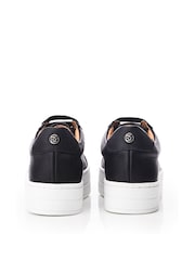 Moda in Pelle Boxy Slab Unit Plain Lace Up White Trainers - Image 4 of 4