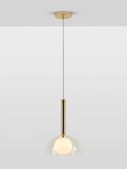 Houseof. Clear Glass Dome Ceiling Light - Image 1 of 4