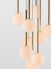 Houseof. Brass Opal Ball Cluster Light - Image 3 of 4