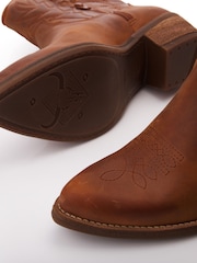 Moda in Pelle Bettsie Ankle Western Boots - Image 4 of 4