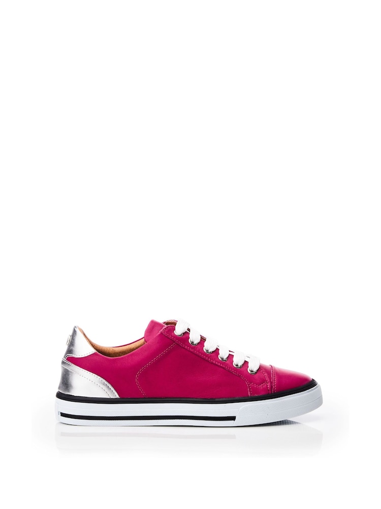 Moda in Pelle Slim Amor Sole Lace Up Trainers - Image 1 of 4