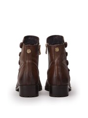 Moda in Pelle Bronwen Short Boots With Ruched Front and Side Buttons - Image 3 of 4