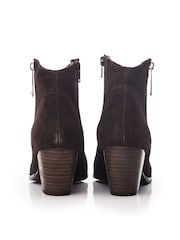 Moda In Pelle Dania Western Style Ankle Boots - Image 3 of 4