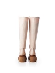 Moda in Pelle Harpette Crepe Wedge Long Side Zip Boots - Image 3 of 4