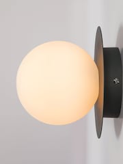Houseof. Grey Opal Disk Wall Bathroom Light - Image 3 of 3