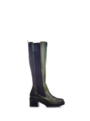 Moda in Pelle Linettie Long Chelsea Block Heel Boots - Image 1 of 3