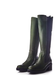 Moda in Pelle Linettie Long Chelsea Block Heel Boots - Image 2 of 3