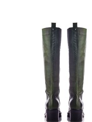 Moda in Pelle Linettie Long Chelsea Block Heel Boots - Image 3 of 3
