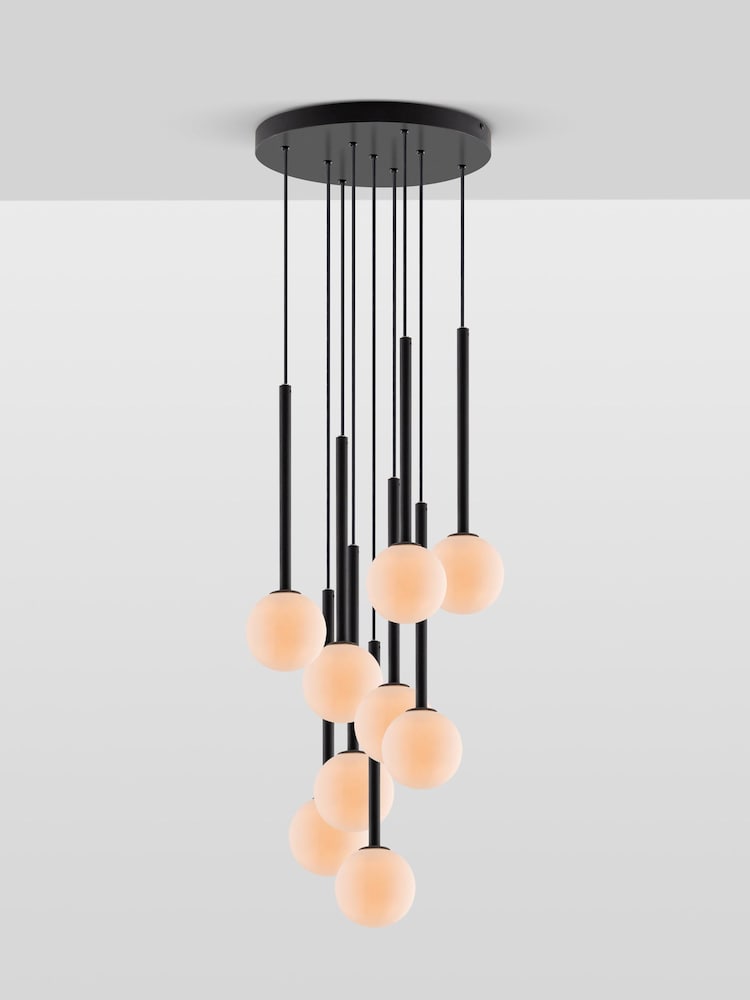 Houseof. Charcoal Grey Opal Ball Cluster Light - Image 1 of 4
