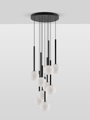 Houseof. Charcoal Grey Opal Ball Cluster Light - Image 2 of 4