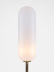 Houseof. Brass Marble Curve Floor Lamp - Image 2 of 4