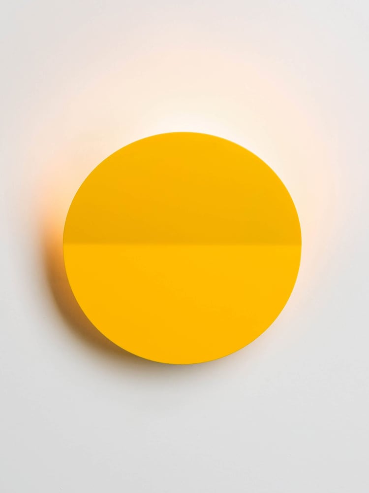 Houseof. Yellow Round Diffuser Wall Light - Image 1 of 3 Houseof. Yellow Round Diffuser Wall Light - Image 1 of 3