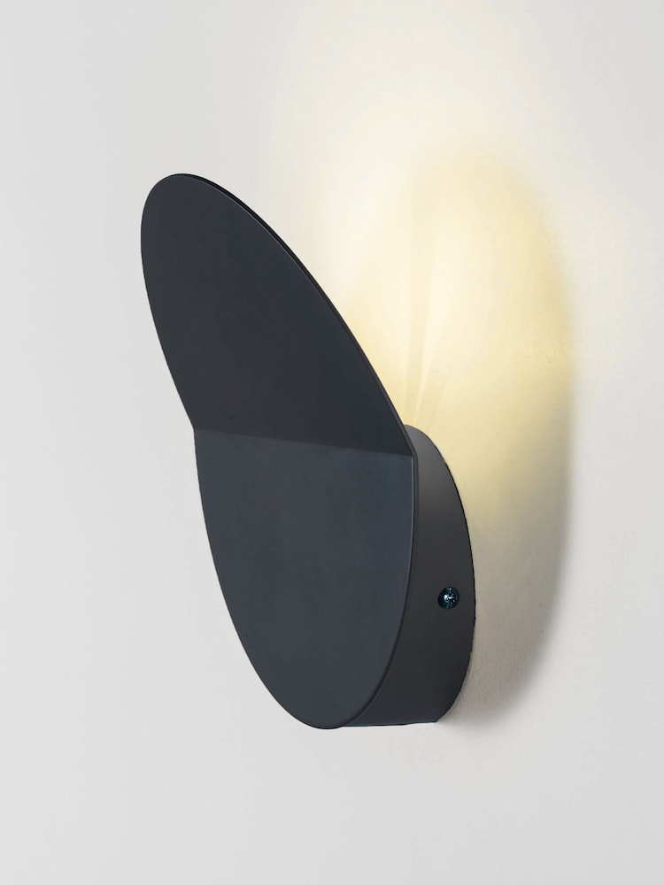 Houseof. Grey Round Diffuser Wall Light - Image 3 of 3 Houseof. Grey Round Diffuser Wall Light - Image 3 of 3