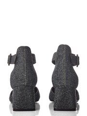 Moda in Pelle Kadie Grey Block Heels Mid Point 2 Part D’Orsey - Image 3 of 4