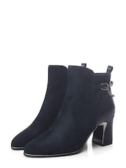 Moda in Pelle Klarisa Swoosh Heel Smart Ankle Boots - Image 2 of 4