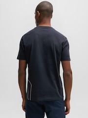 BOSS Black Seasonal Graphic Print T-Shirt - Image 2 of 5