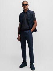 BOSS Black Seasonal Graphic Print T-Shirt - Image 3 of 5