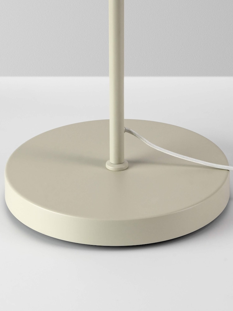 Houseof. Sand Cream Opal Disk Floor Lamp - Image 3 of 3
