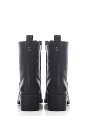 Moda in Pelle Calia Lace-Up Leather Ankle Boots - Image 3 of 4